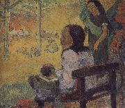 Paul Gauguin Baby oil on canvas